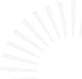 Half of a semicircle logo