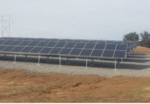 solar array in ag setting