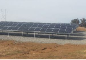solar array in ag setting