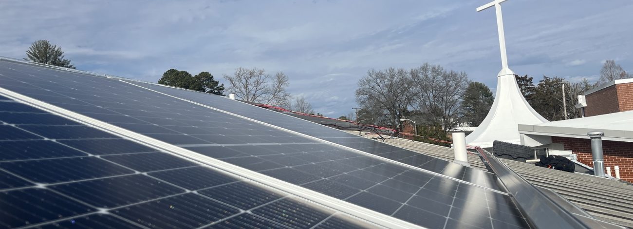 Rooftop solar for church