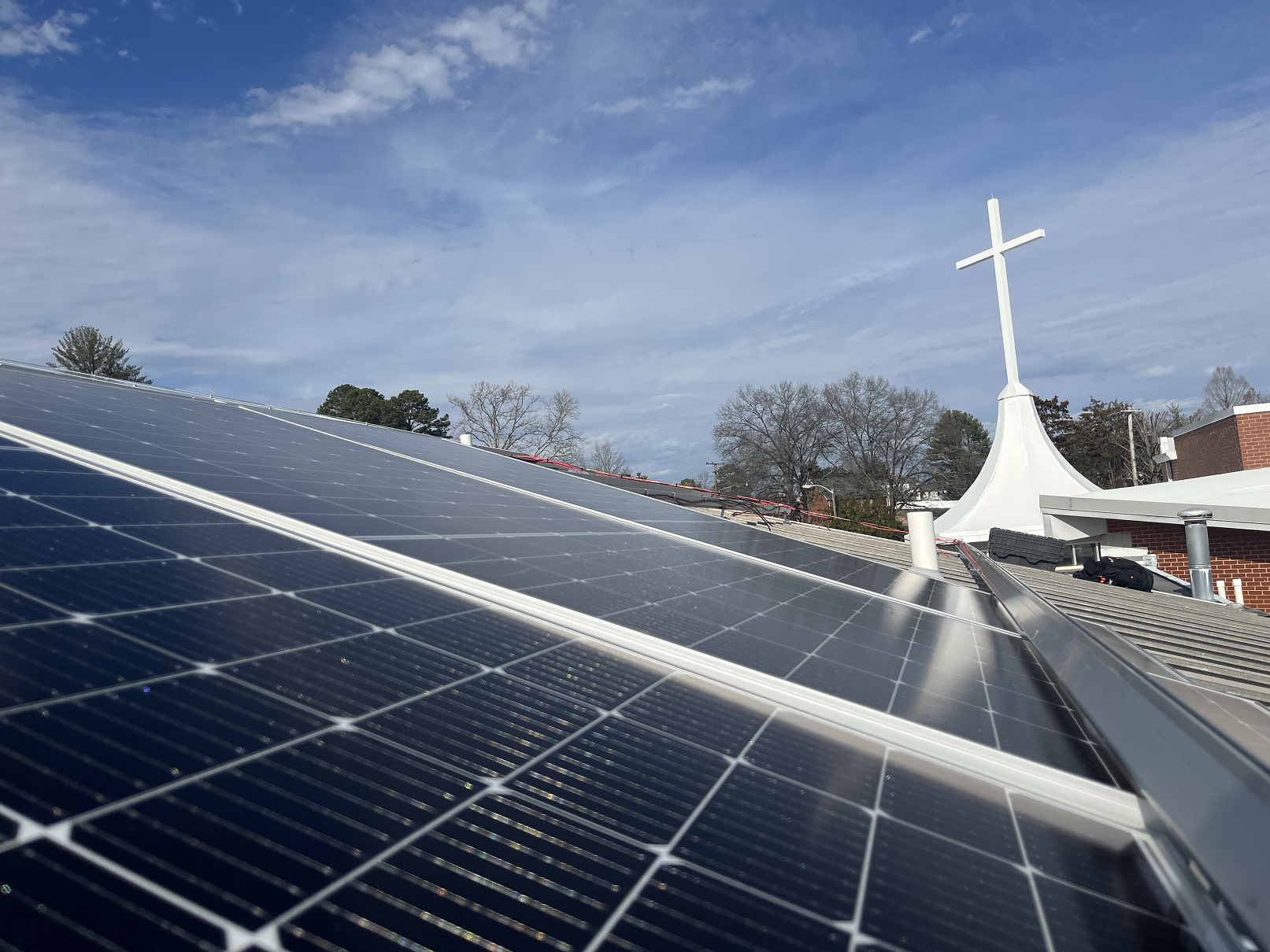 Rooftop solar for church