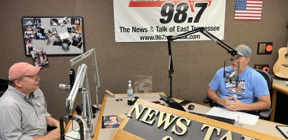 Radio show in studio