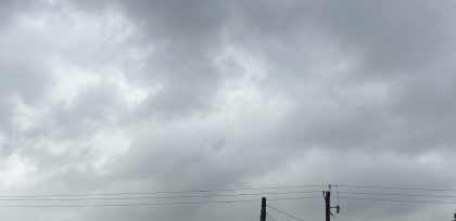 Stormy summer morning in Knoxville, Tennessee