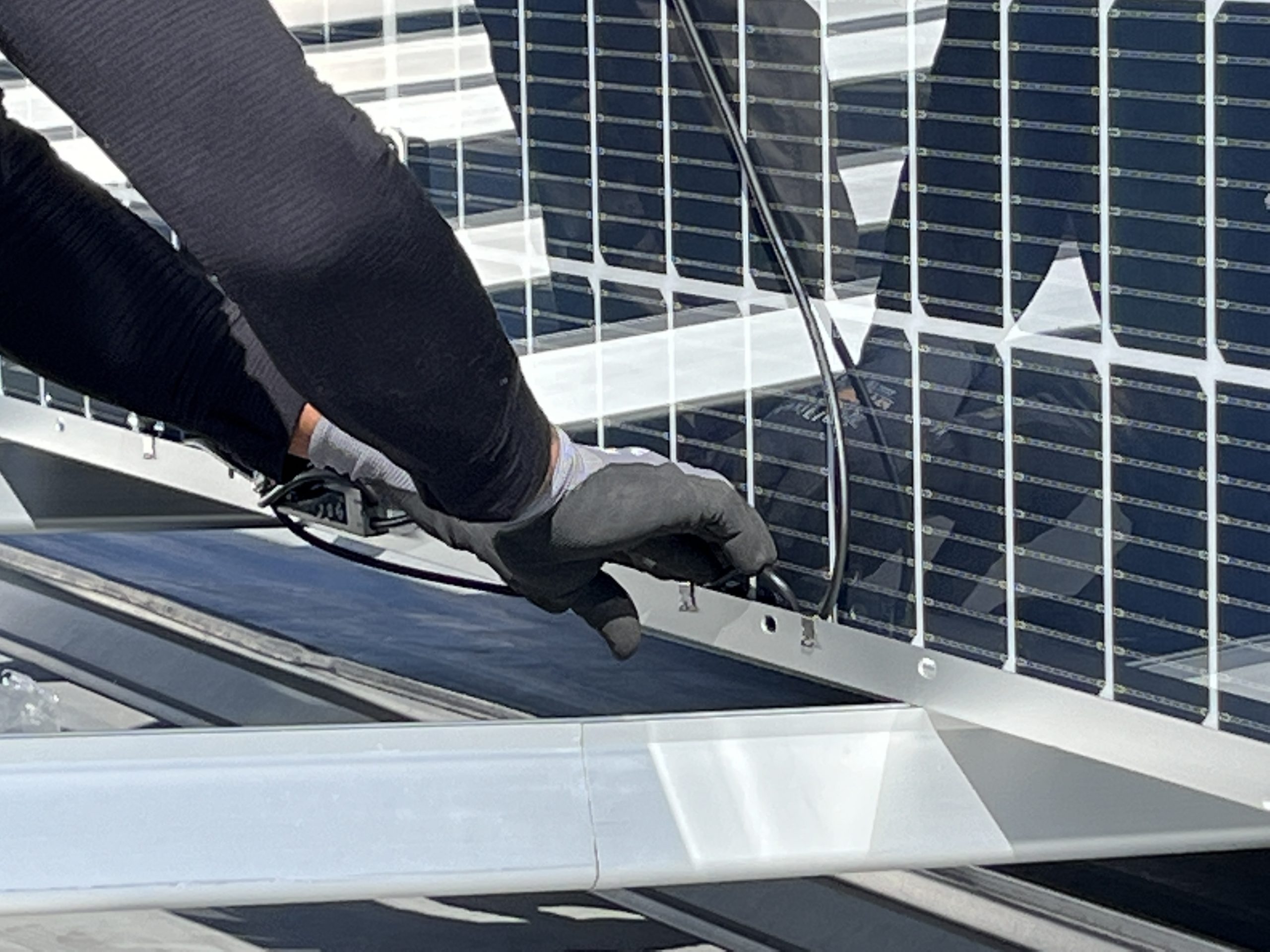 Commercial PV installation