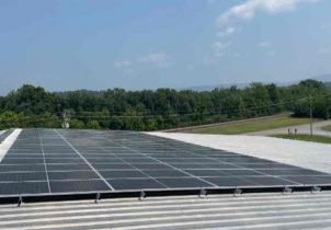 Rooftop solar for a moonshine warehouse