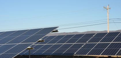 commercial solar array