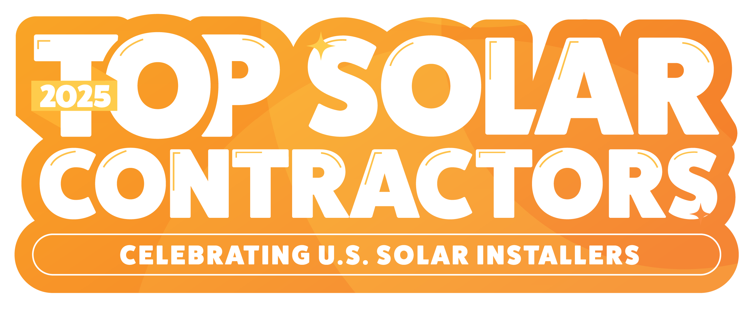 graphic showing top solar contractors