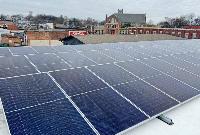 rooftop solar panels