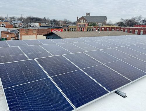Rooftop Solar for Exemplary Office Space Renovation on 625 North Broadway in Knoxville