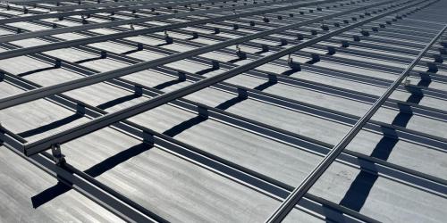 Racking on Standing Seam Metal Roof