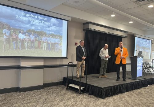 Our GM with Crawford House speaker at Tennessee Renewable Energy and Economic Development Council