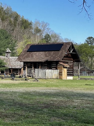 Solar & Storage on Vacation Cabin in Smokies