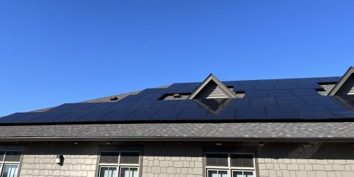 Office rooftop PV installation